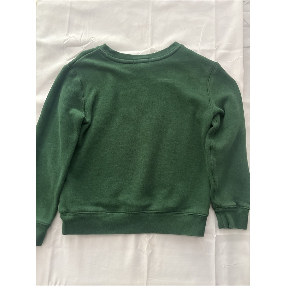 Polo Ralph Lauren Boys Dark Green Graphic Pullover Sweatshirt Size 7 - Picture 9 of 10